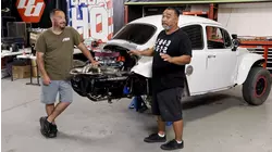 Baja Bug V-8 Swap!
