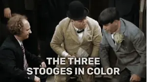 Three Stooges In Color