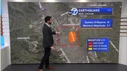 Several earthquakes strike San Ramon; largest being 3.7, USGS says