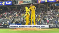 Going Bananas: Savannah Bananas pack Yankee Stadium with wild, fast-paced baseball show