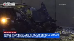 3 killed in I-57 crash: ISP