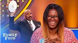 Steve serenades this CRAZY answer... with a SONG! | Family Feud