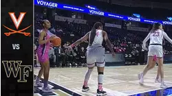 Virginia vs. Wake Forest Women's Basketball Highlight (2021-22)