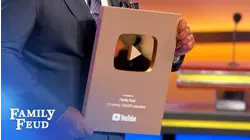 WOW! 1,000,000 YouTube subscribers and one fancy award! | Family Feud