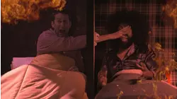 Amy Poehler Wears a Black Jacket & Grey Pants