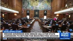 Indiana's governor calls special session to redraw congressional boundaries