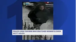 Man wanted for snatching woman's chain in Mott Haven