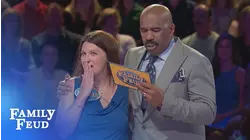 Thank god for those ELEVEN PEOPLE! | Family Feud