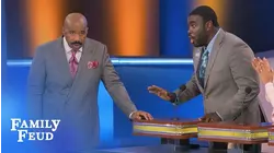 Don't come in MY OFFICE with FUNKY BREATH!!! | Family Feud
