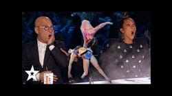 SEDUCTIVE Acrobat Couple Perform Stunt NEVER SEEN Before on AGT Champs 2020 | Got Talent Global