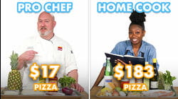 $183 vs $17 Pizza: Pro Chef & Home Cook Swap Ingredients