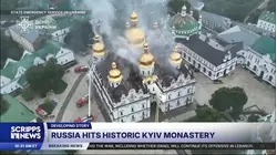 Russia unleashes strikes on Ukraine, killing 11 and hitting a historic monastery