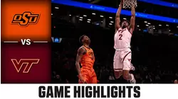 Oklahoma State vs. Virginia Tech Men's Basketball Highlights (2022-23)