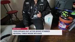 15-year-old stabbed on MTA bus returns home as attackers remain at large