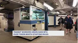 TWU Local 100 sues MTA over station booth staffing changes