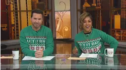 Val, Ryan show off Jonas Brothers holiday sweaters on 'Windy City Weekend'