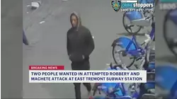2 men on the run following machete attack in West Farms subway