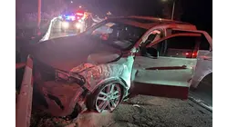 Early morning I-95 crash leaves one hospitalized, backs up traffic