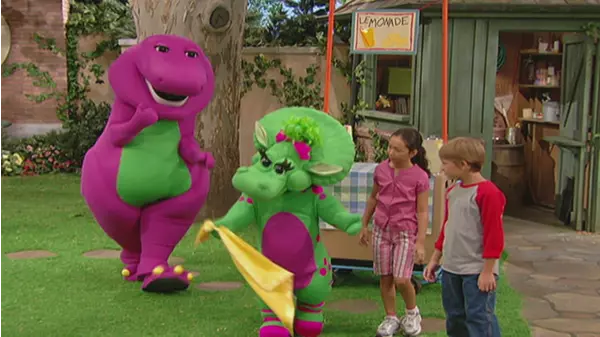 The Wind And The Sun - The Nature Of Things - Barney And Friends | Xumo ...