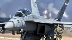 Seahawk Helicopter and Fighter Jet Go Down Half an Hour Apart