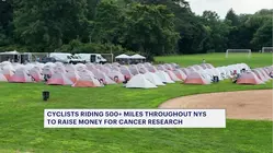 Empire State Ride bicyclists camp overnight in Montrose ahead of 500-mile cancer charity ride
