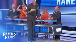 Steve reaches new heights! | Family Feud