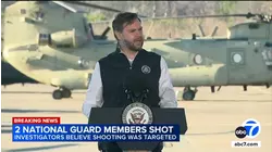 JD Vance addresses shooting of National Guard members near White House