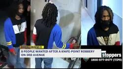 8 people wanted for knifepoint robbery inside Boerum Hill building
