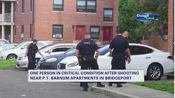 Man critically injured in shooting near Bridgeport apartments