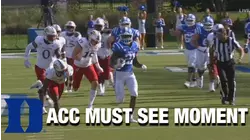 Duke RB Mataeo Durant With A 51-YD Touchdown Sprint | ACC Must See Moment