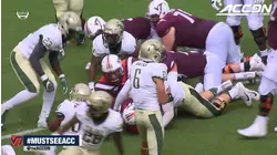 Virginia Tech Powers Josh Jackson Into End Zone From 5 Yards Out