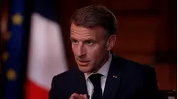 In exclusive with David Muir, Macron shares message to Americans