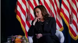 Kamala Harris speaks out on Joe Biden's 'reckless' reelection decision