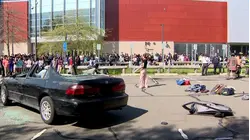 Fairchild Wheeler Interdistrict Magnet High School hosts mock crash amid prom season