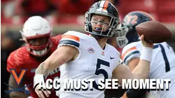 Virginia's Grant Misch Catches Game-Winning TD From Brennan Armstrong | ACC Must See Moment
