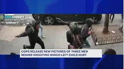 3 men on the run after 5-year-old grazed by bullet in Longwood