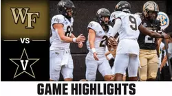 Wake Forest vs. Vanderbilt Football Highlights (2022)