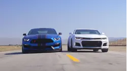 Camaro ZL1 vs. Mustang GT350R