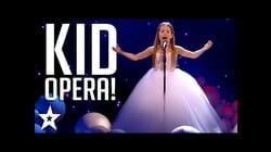INCREDIBLE Kid Opera Singer on Arab's Got Talent 2017! | عرض النصف نهائيات -إيمان بيشه