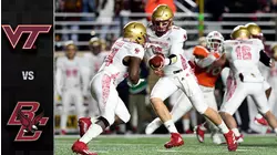 Virginia Tech vs. Boston College Football Highlights (2021)