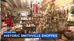 Smithville's holiday decor and shops make perfect day trip