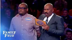 OMG. 3 answers left. He needs 11 points for $20,000... | Family Feud