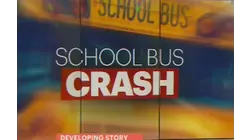 Several students, driver injured after school bus crashes into tree in Robbinsville