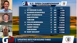 Golfbet Recap: Who can catch Wyndham Clark over weekend at U.S. Open?