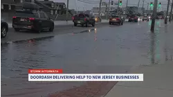 DoorDash offers to help NJ businesses impacted by Erin flooding