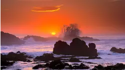 Over the California Coast