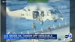 US seizes oil tanker off coast of Venezuela in major escalation