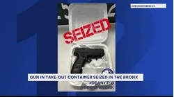 Gun discovered in sandwich container in the Bronx