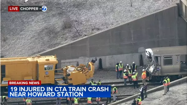 CTA Train Involved In Crash With Maintenance Vehicle. - ABC7 Chicago ...