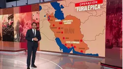 La operación 'Furia Épica' golpea puntos clave en decenas de ciudades de Irán